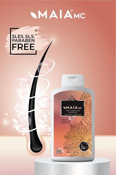 Maia mc Hair Care Shampoo - Anti Hair Loss, Anti Hair Loss, Parapen Free