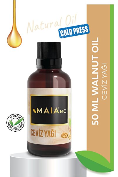 Maia mc Parlak ve Güçlü Görünüm Sağlayan Ceviz Yağı 50 Ml