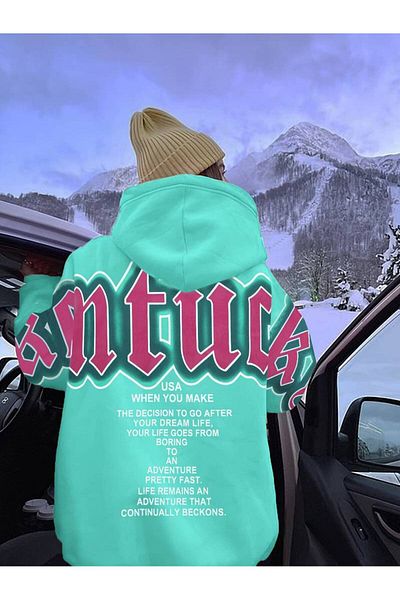 Machetta Unisex Plus Size When You Make Φούτερ με κουκούλα με στάμπα μεγάλου μεγέθους
