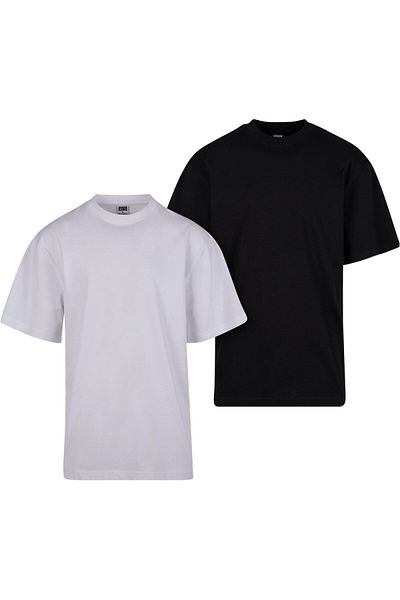 Urban Classics Herren Tall Tee 2er-Pack