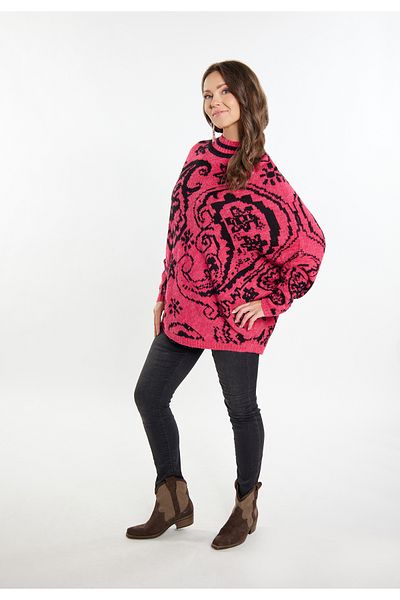 USHA FESTIVAL Poncho-Sweatshirt – Schläger-Design