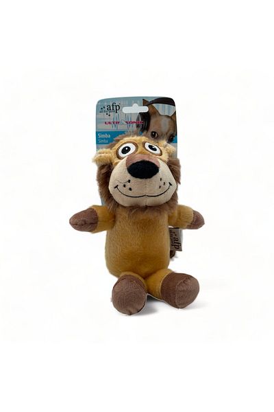 All For Paws Lion Shaped Dog Toy with Ultrasonic Sound