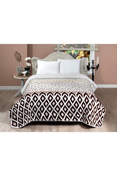 BEGÜM TEKSTİL Κουβέρτα διπλής χρήσης Mink Solana 997 (ΚΑΦΕ)