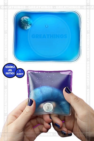 Greathings 1 Piece Square Shaped Magic Gel Heater, Heating, Pocket Stove, Hunter Fishing Mountaineer Camping Hand Warmer