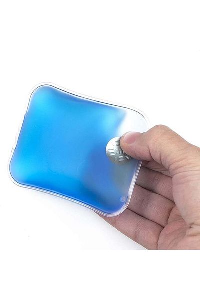 Greathings 2 Pieces Square Shaped Magic Gel Heater, Heating, Pocket Stove, Hunter Fishing Mountaineer Camping Hand Warmer