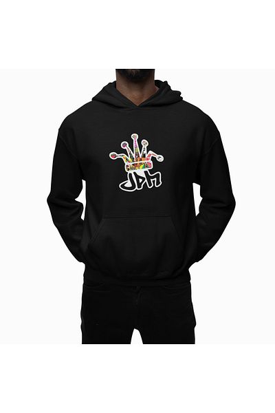 HobyUsa Φούτερ με κουκούλα Jdm Printed
