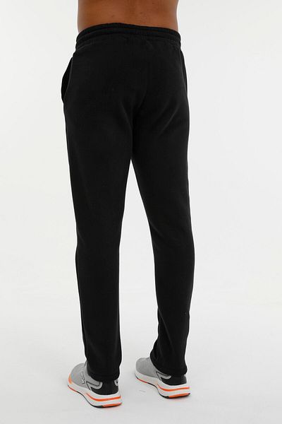 Lotto M-KINO TRACK PANTS 3PR Μαύρο Ανδρικό Φούτερ
