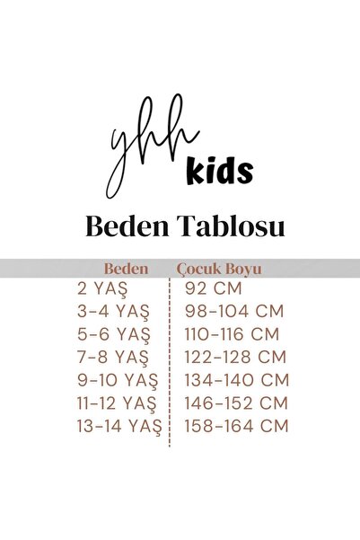 YHH Kids Çocuk Kışlık Tayt İçi Şardonlu Penye %100 Pamuklu Siyah