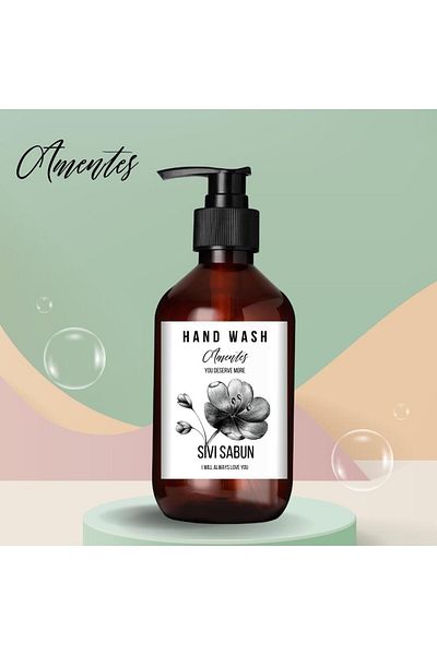 Amentes Δοχείο υγρού σαπουνιού 500 ml Γυαλί