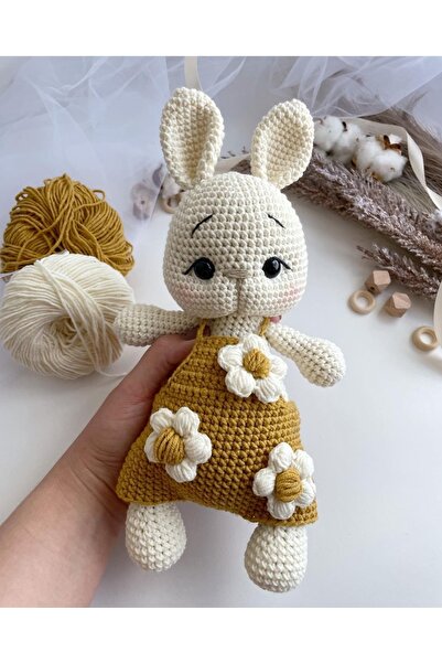 Damla Amigurumi Papatya tavsan