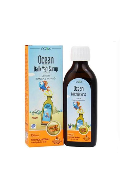 Ocean Omega3 Orange Syrup - 150 Ml