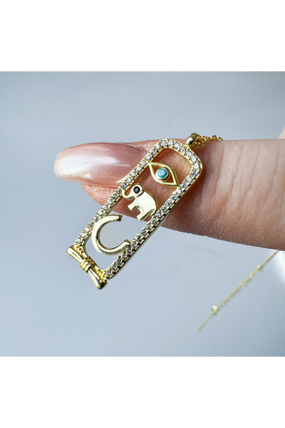 CHARMLUCKY Şans kolye -925 gümüş