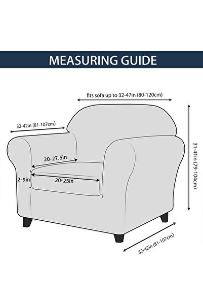 Bright Home ковдра для крісла, дивана, дивана-ліжка, еластичний чохол для крісла 3311 комплект