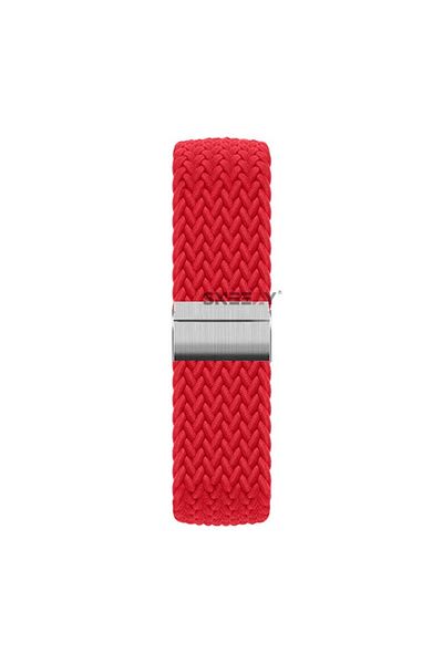 Sneezy مشبك معدني منفرد من الألياف المضفرة متوافق مع ساعة Huawei Watch Fit 2