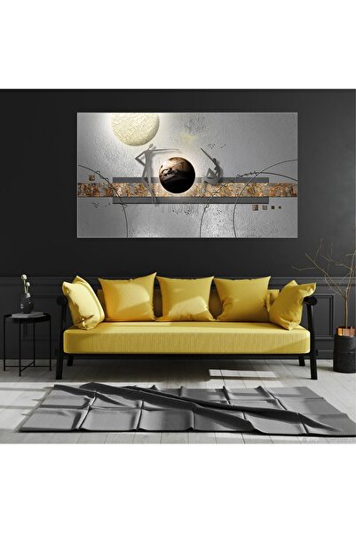 HDART Modern Soyut Dünya Etrafında Dans Eden Kadınlar Duvar Kanvas Tablo Tablosu
