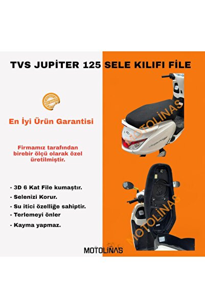 MOTOLİNAS Husă șa TVS JUPITER 125cc, ediție specială, producție specială.