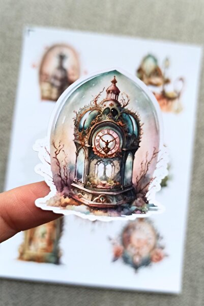 Mona Craftist 8 bucăți autocolant pentru articole vintage
