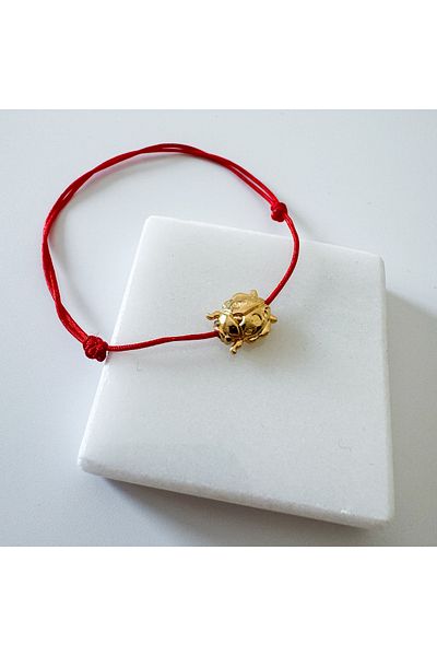 CHARMLUCKY Red figure bracelet