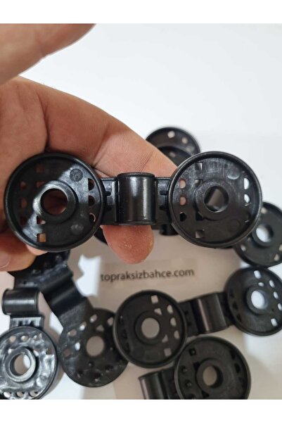 hidroponikturkiye Sera Gölge Tülü , File, Branda, Güneşlik, Karavan Çadırı, Muşamba Klips 25 Adet