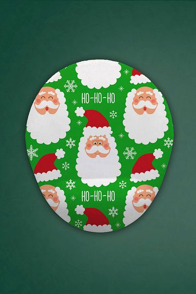 HobiShop Christmas Themed Mouse Pad with Wrist Support