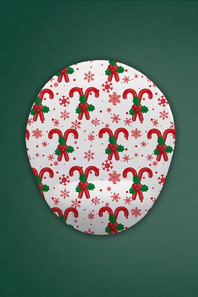 HobiShop Christmas Themed Mouse Pad with Wrist Support