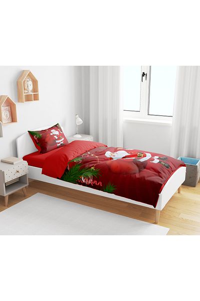 Erays Home Erayshome New Year's Eve 3D Digital Printed Single Duvet Cover Set (Without Sheets)