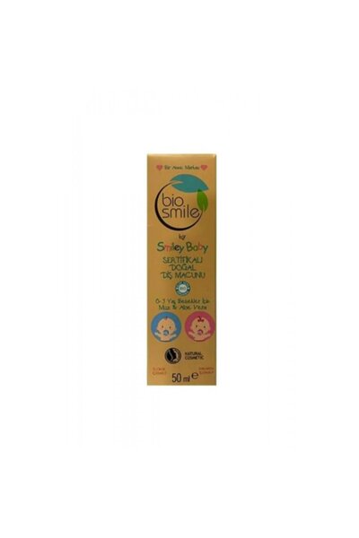 biosmile Bio Smile Çocuk Diş Macunu 0-3 Yaş Aloveralı 50 Ml