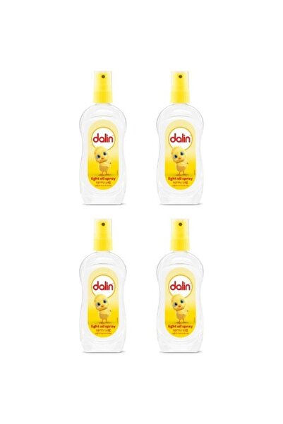 Dalin Light Oil Spreyli Bebek Yağı 200 ml X 4 Adet
