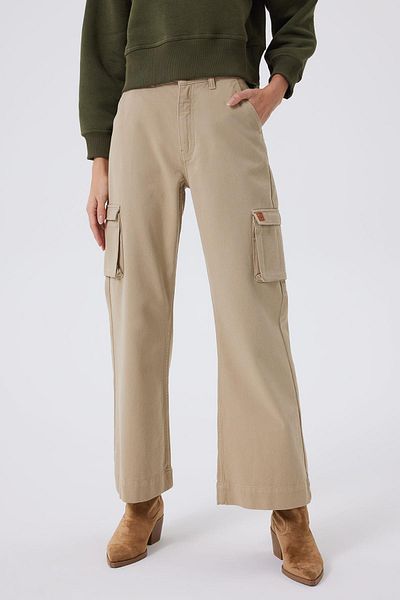 Lee Cooper Sandy Women's Woven Trousers Beige