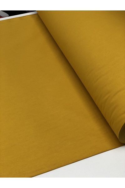 FAAL King Size Bed Sheet Mustard Color Pillowcase