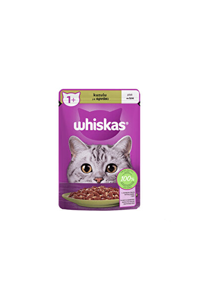 Whiskas Pouch Kuzulu Yetişkin Kedi 85grX24 Adet