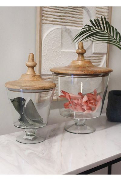 The Mia Madera Standing Cookie Jar 36x26x25 cm