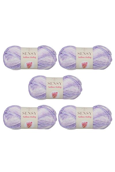 SENSY Softee Baby Hand Knitting Yarn Blanket Yarn Baby Yarn Cardigan Sweater Yarn Vest Yarn Scarf Beanie Booties Yarn