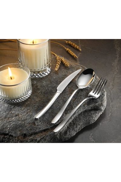Arsel Miray Plain 84 Piece Boxed Cutlery Set