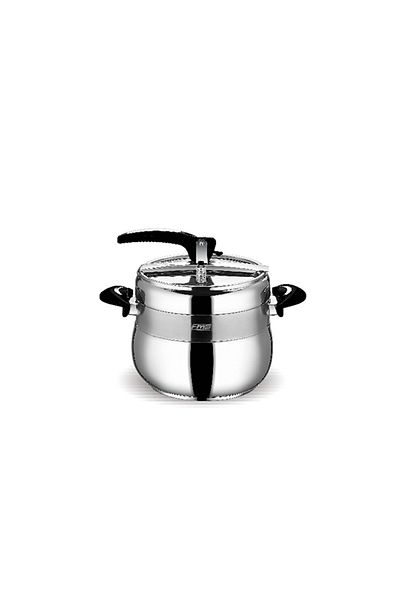 FMS 9 Lt Black Casserole Pot - Pressure Cooker