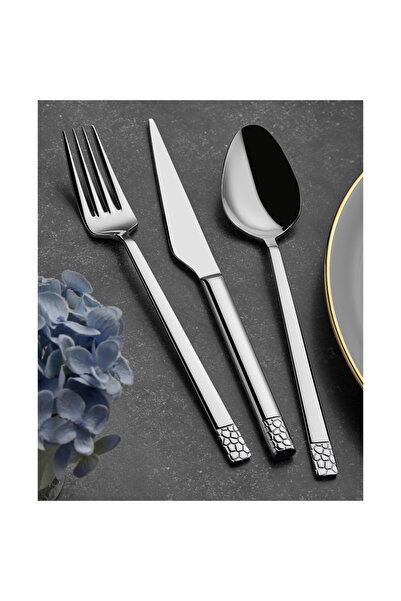 Arsel Mozaik Sade 36 Parça 6 Kişilik Çatal Kaşık Seti