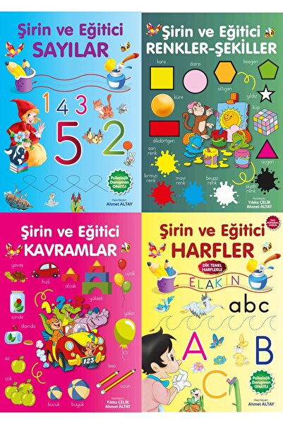 Parıltı Yayınları حروف لطيفة وتعليمية - مفاهيم - أرقام - ألوان وأشكال