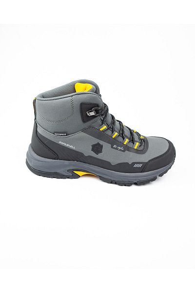 lumberjack 101386649 Ανδρικές μπότες εξωτερικού χώρου Eco Hi Grey αδιάβροχες