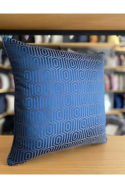 Fabricland Exclusiv Importat SERIA PABLURI HACĂ KIRLENT ALBASTRĂ 43x43cm