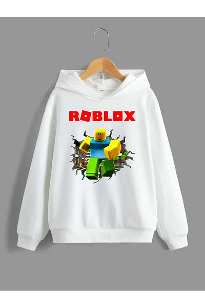 Daxia Roblox Giant Noob Kids Hooded Sweat