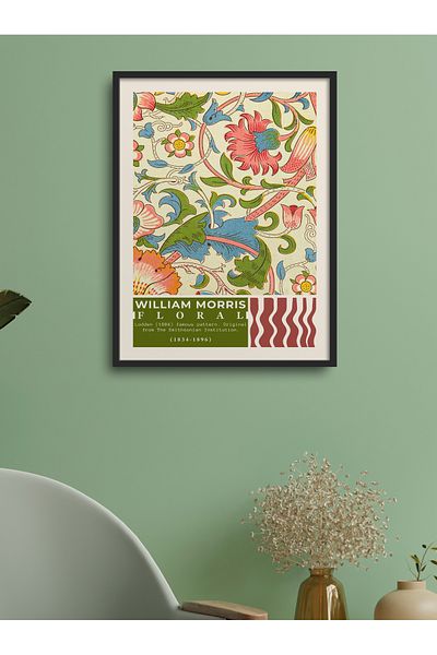 HOMEPACK Pictură înrămată William Morris Series Poster Painting TK/208