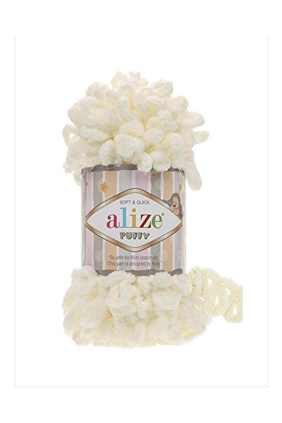 Alize Puffy Elle Örülen Kadife Ip No62 ( 6 Adet Fiyatıdır)