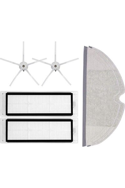 Supurgeavm Set de filtre Hepa și perii laterale compatibile Xiaomi Roborock S...