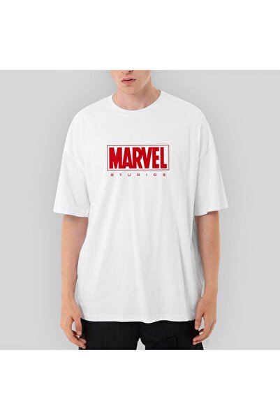 Z zepplin Studios Logo Oversize White T-Shirt