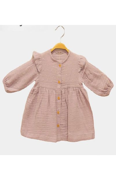 Cassiope Plush Bolero Checkered Linen Dress
