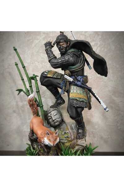 TuransoyCraft Ghost of Tsushima Jin Sakai Figürü Ghost of Tsushima Hayalet Me...