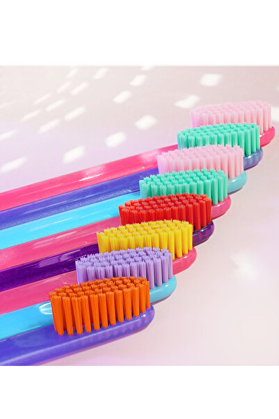 R.O.C.S. Passions Toothbrush Rush-purple Handle-orange Bristle