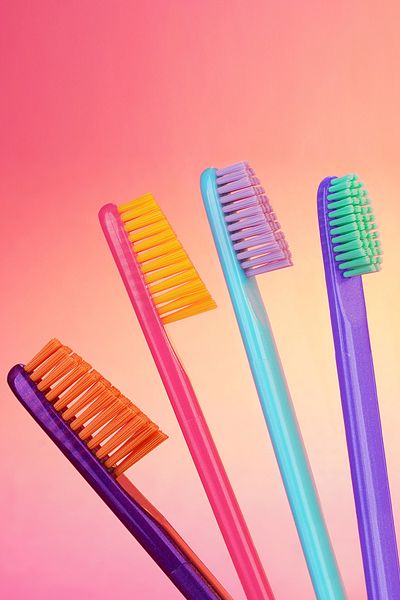 R.O.C.S. Passions Toothbrush Tender-turquoise Handle-pink Bristle