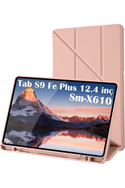 m.tk moveteck Samsung Galaxy S9 Fe Plus 12.4 inç Sm-X610 Kılıf Kalem Bölmeli ...