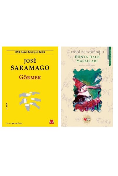 Kırmızı Kedi Yayınları Görmek - Jose Saramago - Dünya Halk Masalları - Ataol ...
